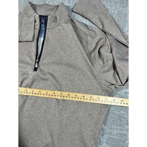 Johnnie-O Top Shelf Mens Pull Over 1/4 Zip Long Sleeve Sz M - Picture 6 of 7